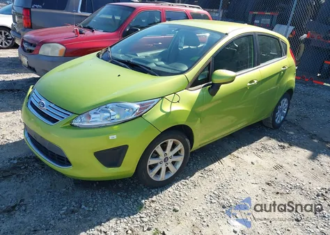 2012 Ford Fiesta Se из США, поврежденный, VIN 3FADP4EJXCM180259